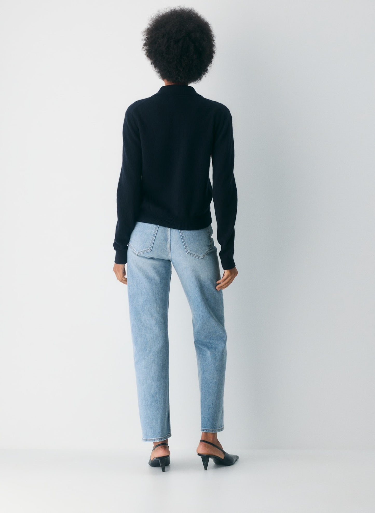 Denim Forum Arlo High Rise Straight Jeans (26)