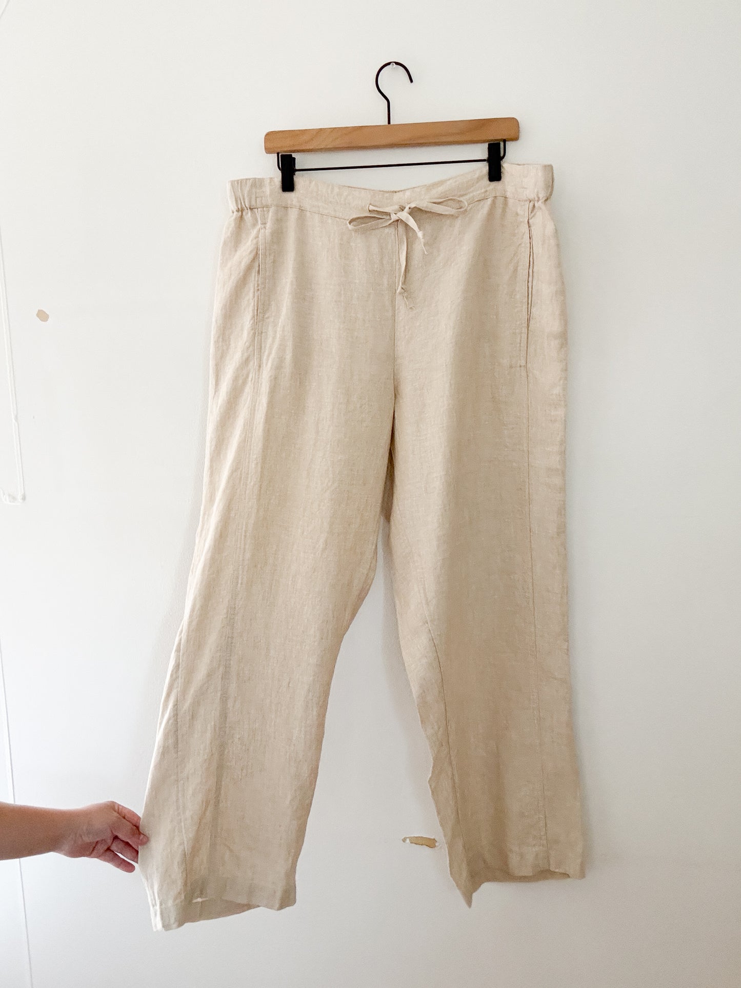 NWT Coldwater Creek Linen Pants (XL)