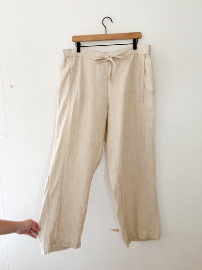 NWT Coldwater Creek Linen Pants (XL)