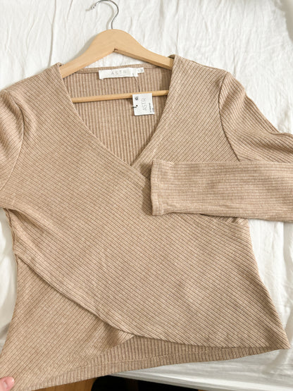 NWT ASTR Ribbed Long Sleeve (M)