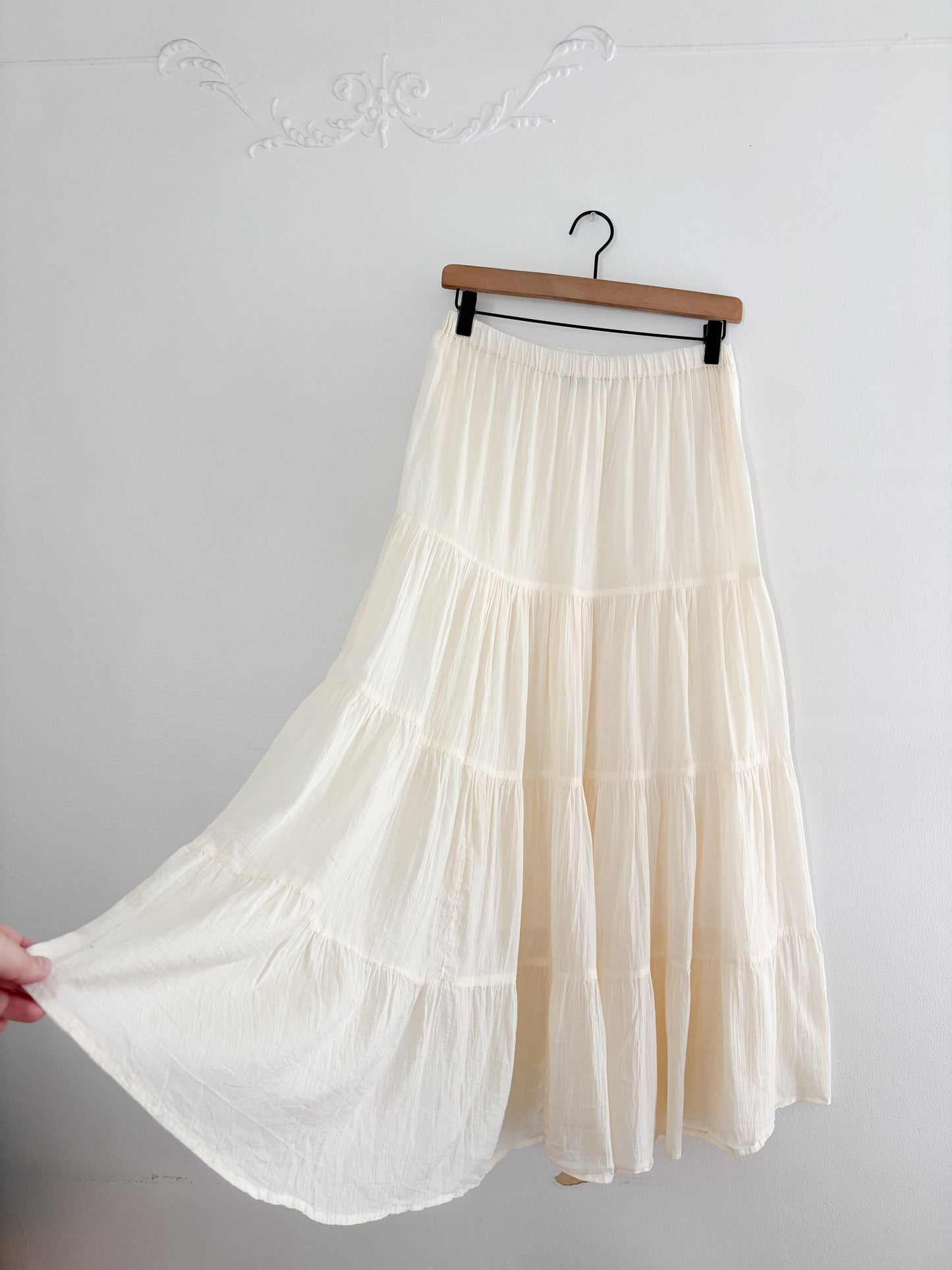 Vintage Crean Tiered Skirt (S)