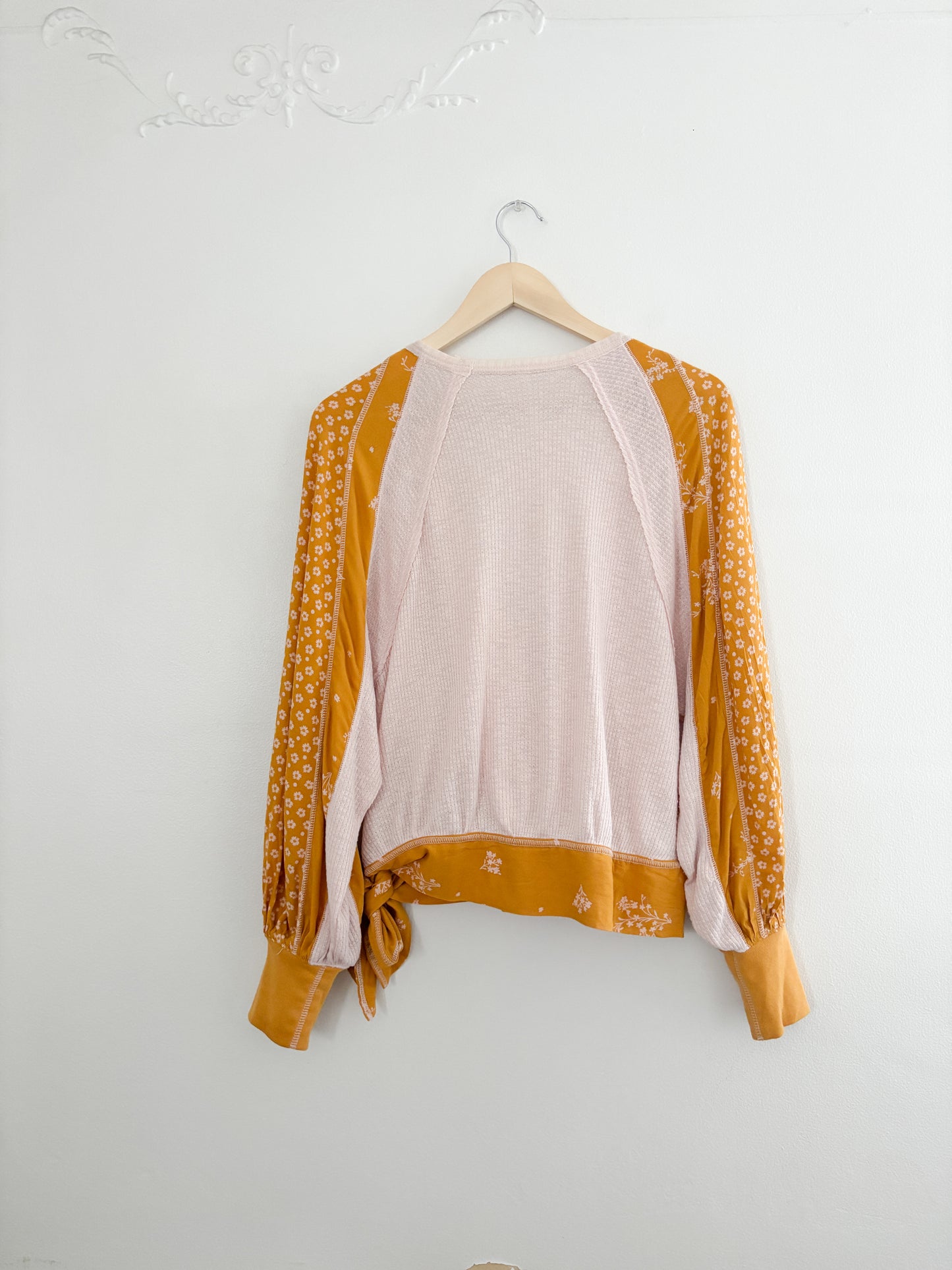 Free People Wrap Blouse (S)