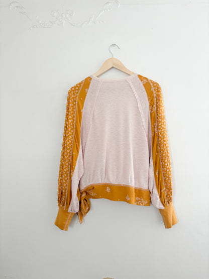 Free People Wrap Blouse (S)