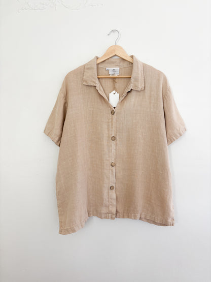 Vintage Hot Cotton Button Up (L)