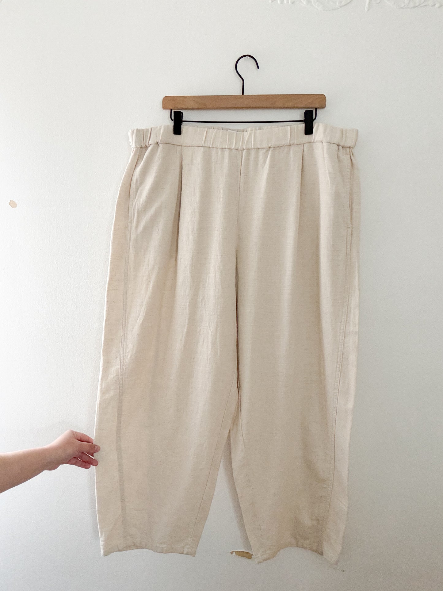 Liz Claiborne Linen Blend Easy Pants (XL+)