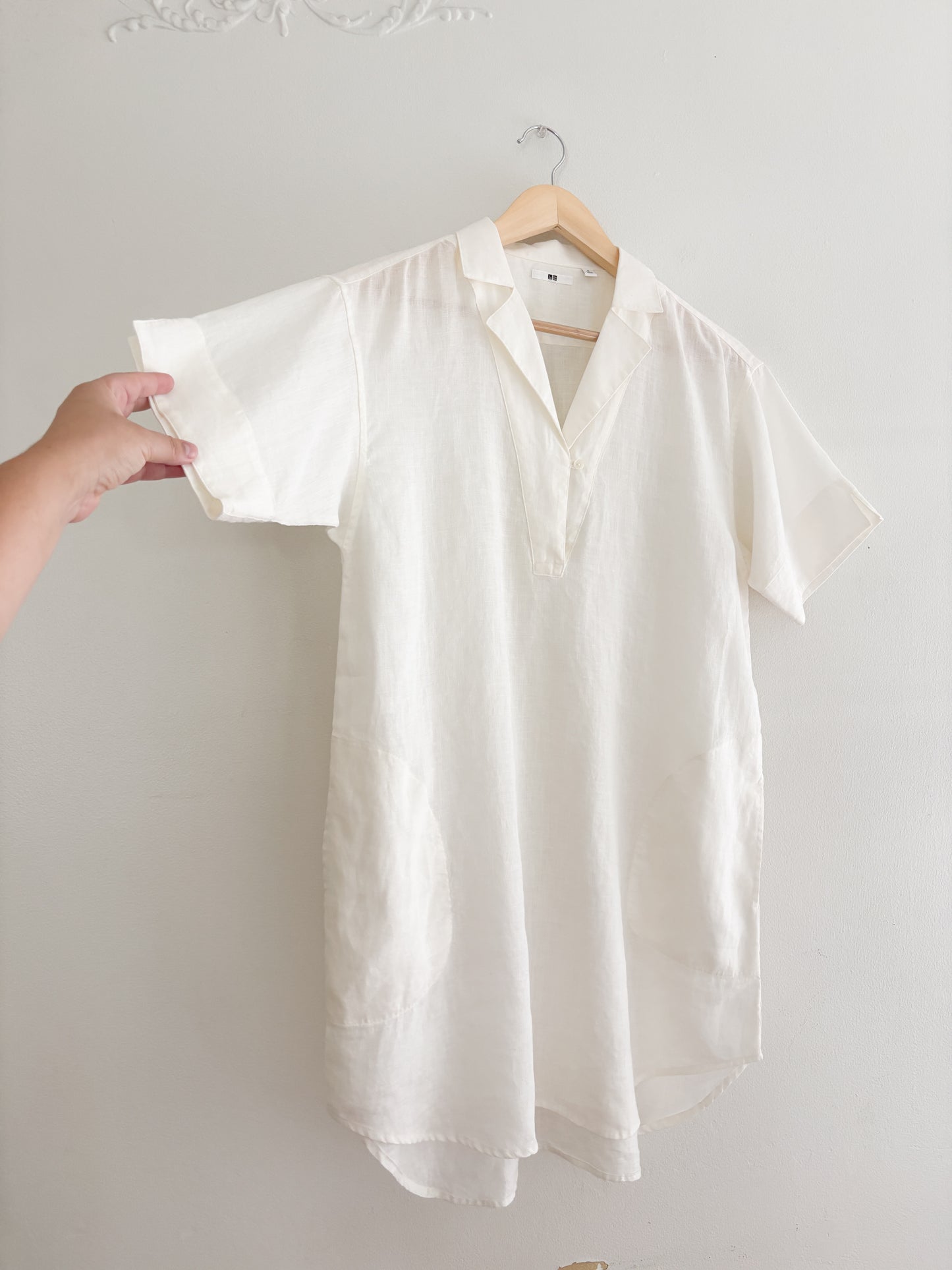 Uniqlo Linen Mini Dress (L)