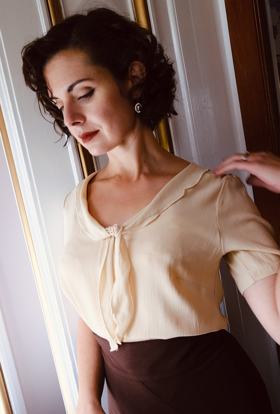 House of Foxy “1930’s Shawl Blouse” (10)