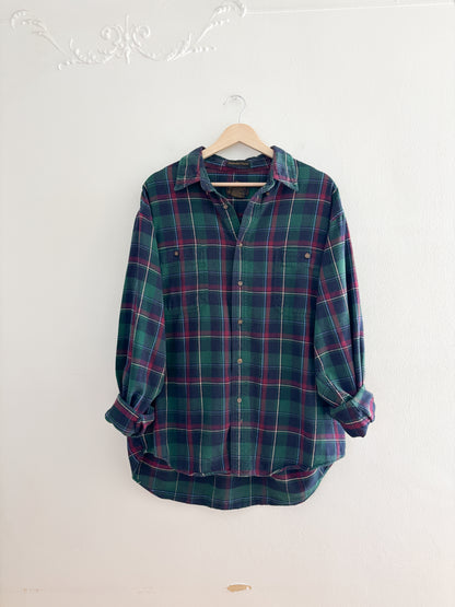 Vintage Eddie Bauer Plaid Flannel (XL)