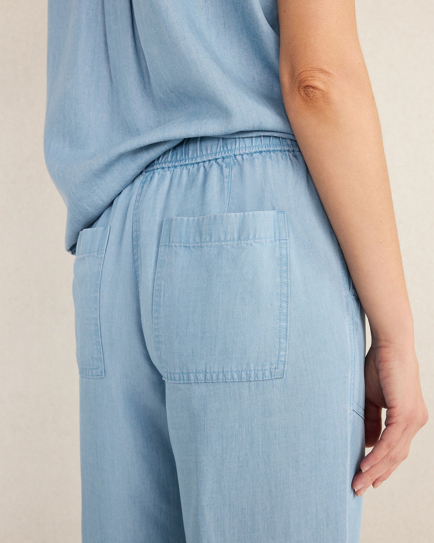 Haven Easy Chambray Pants (XL)