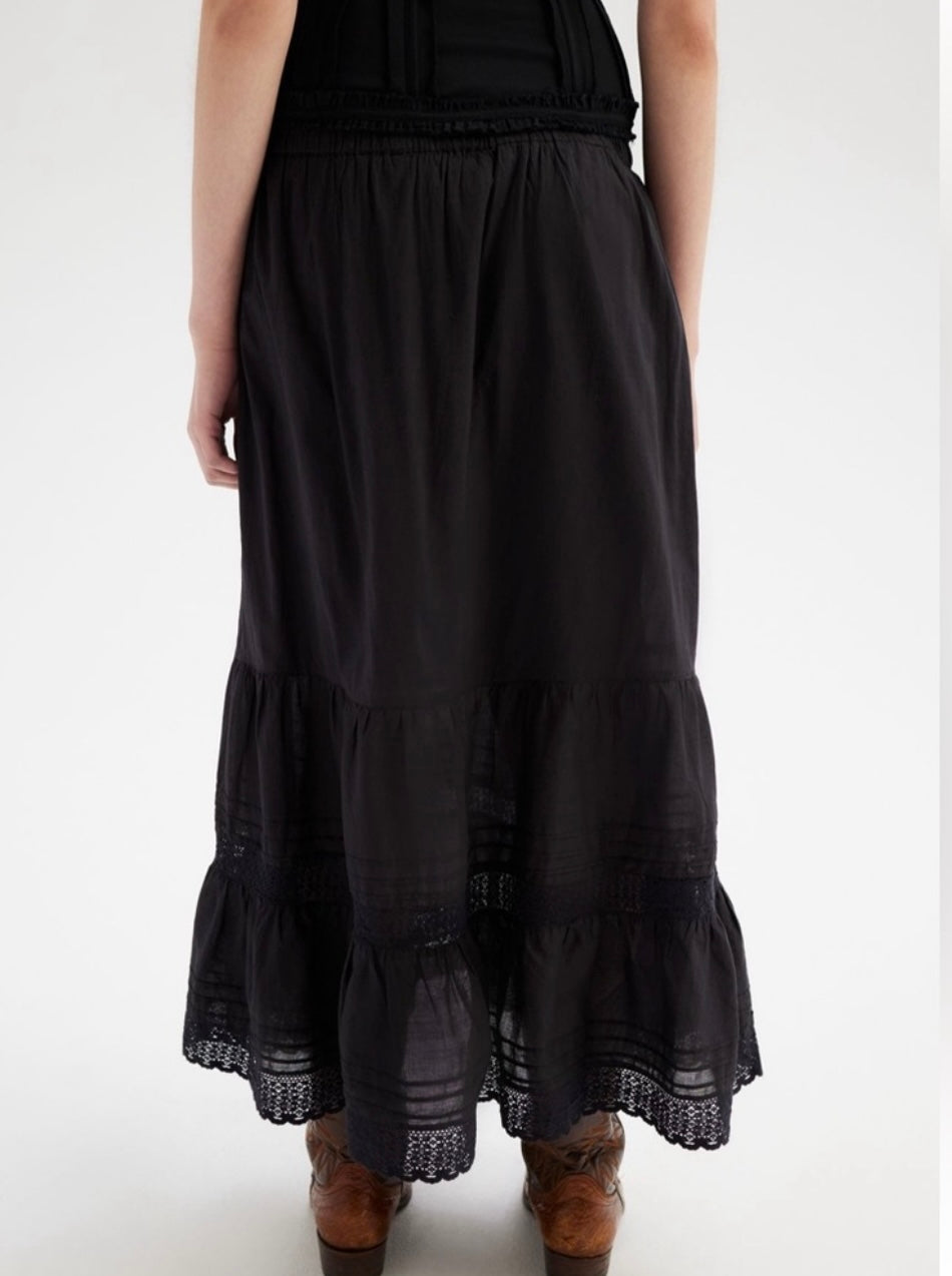 Urban Outfitters Emelie Tiered Skirt