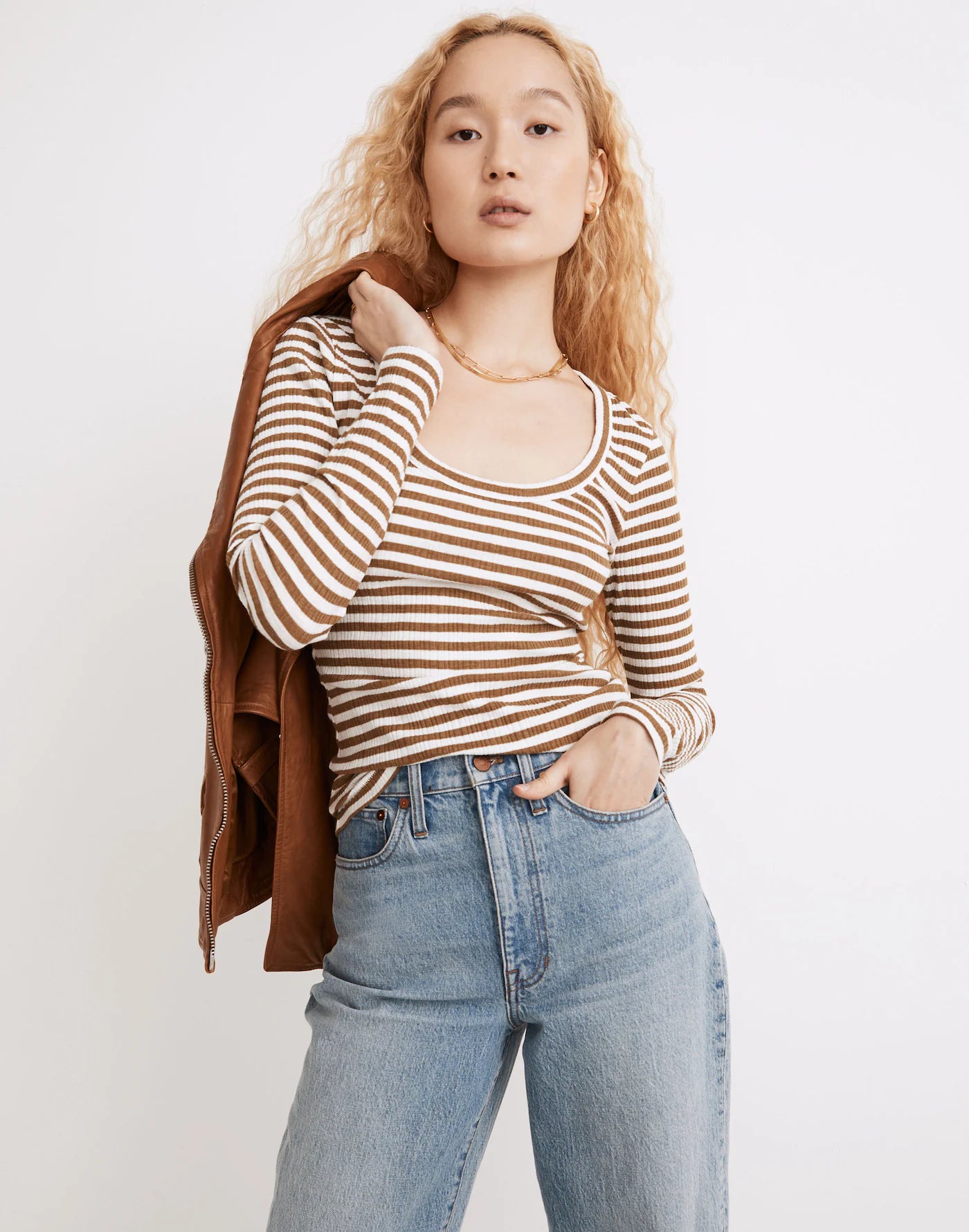 Madewell Striped Long Sleeve (S)