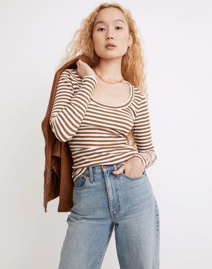 Madewell Striped Long Sleeve (S)