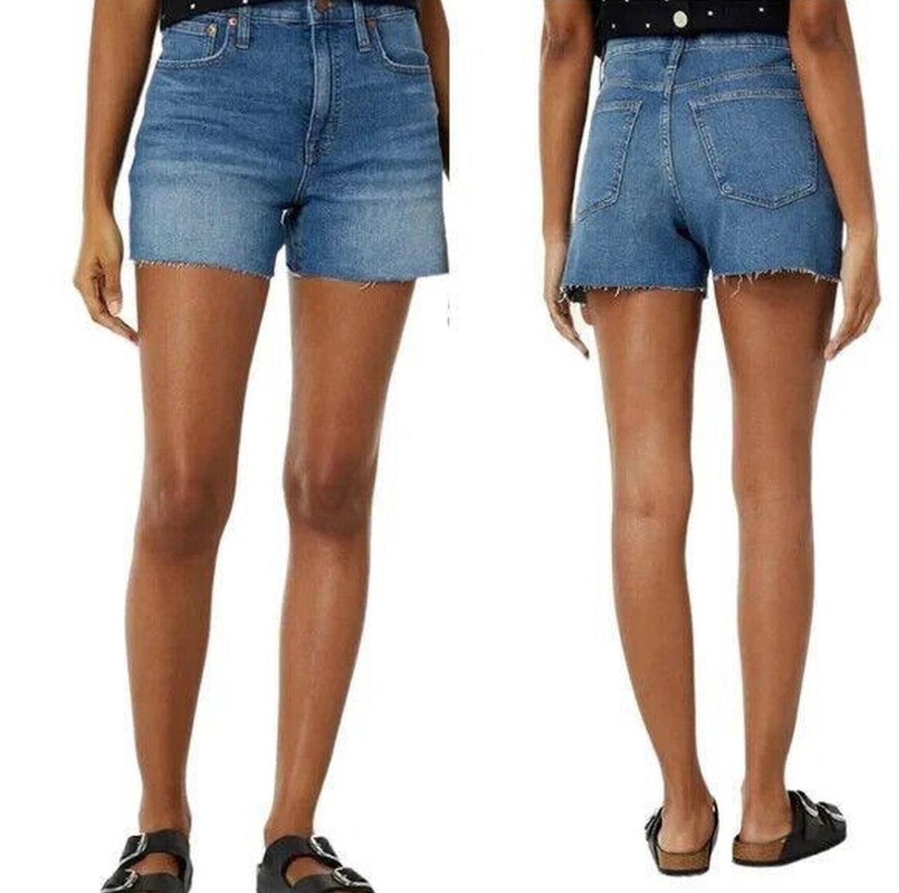 Madewell “Mom Jean Short” (33)