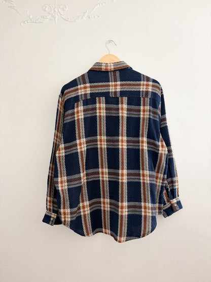 NWT Deadstock Vintage Plaid Flannel (XL)