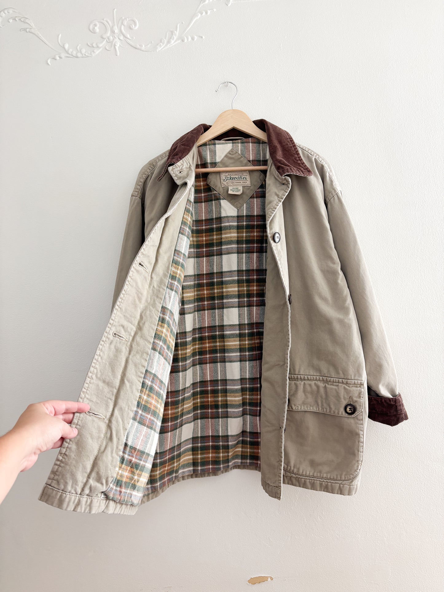 Vintage St. John’s Bay Chore Jacket (XL)