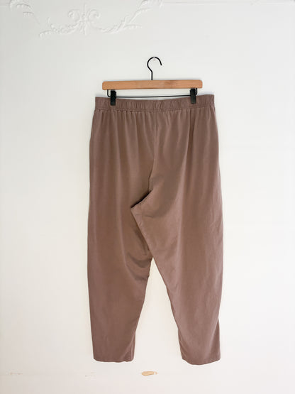 Madewell Seamed Tapered Lounge Pants (XL)