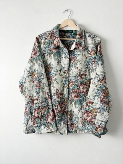 Vintage Floral tapestry jacket