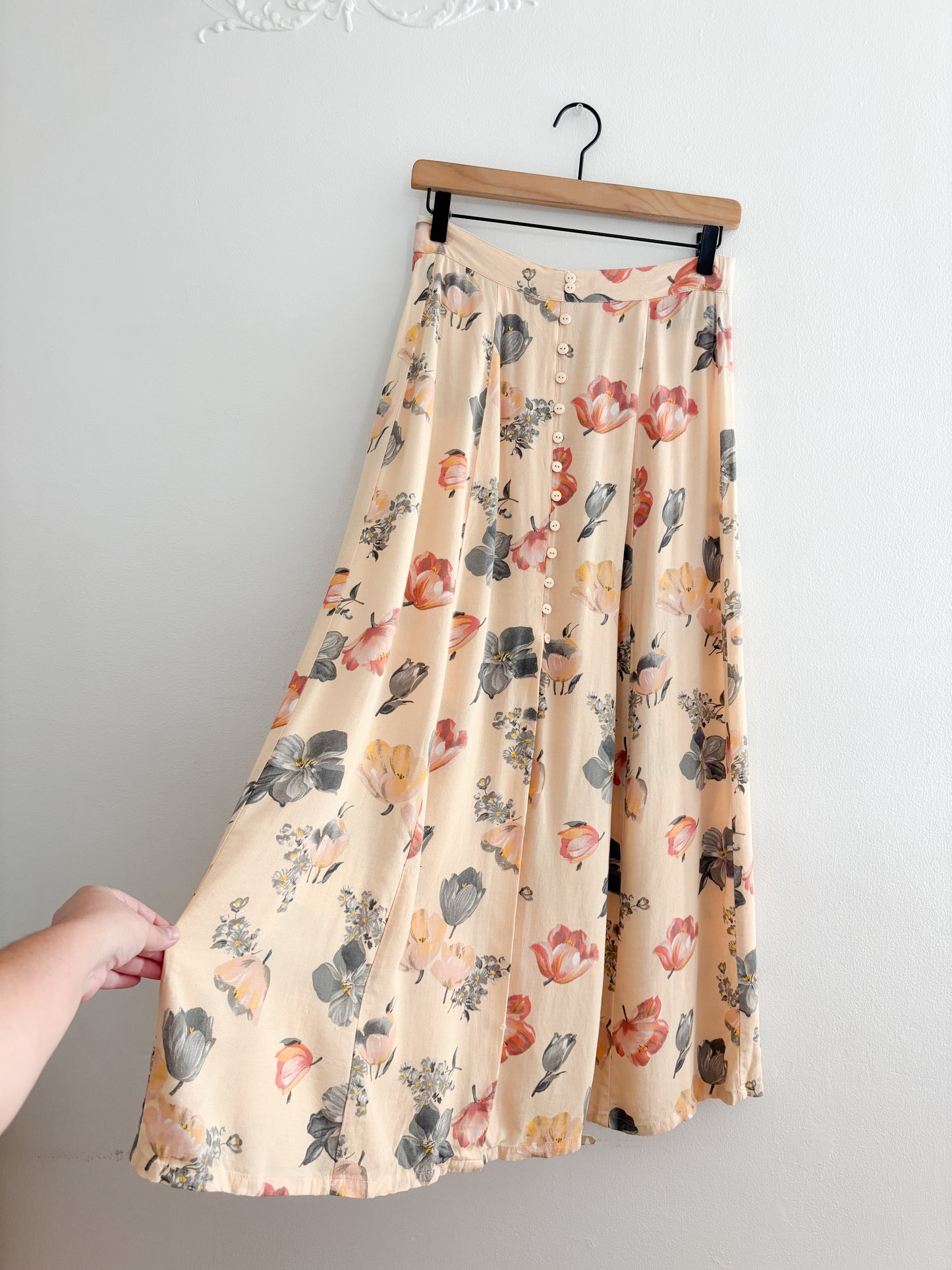 Vintage Floral Skirt (S)