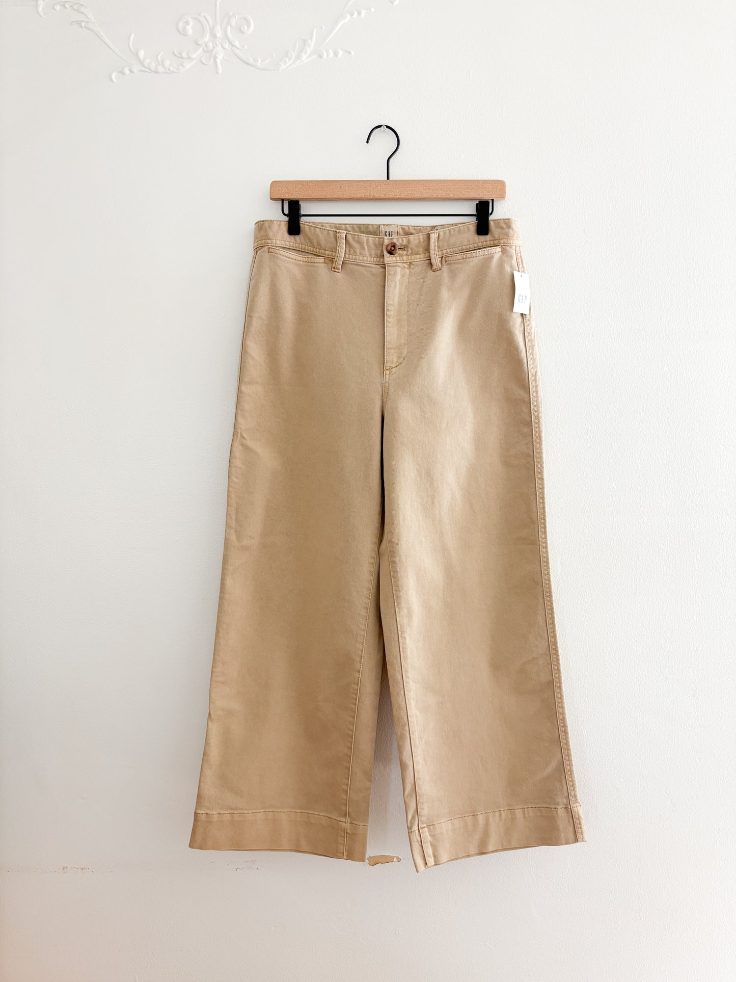 NWT Gap High Rise Wide Leg Crop Pants (10)