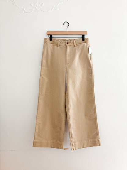 NWT Gap High Rise Wide Leg Crop Pants (10)