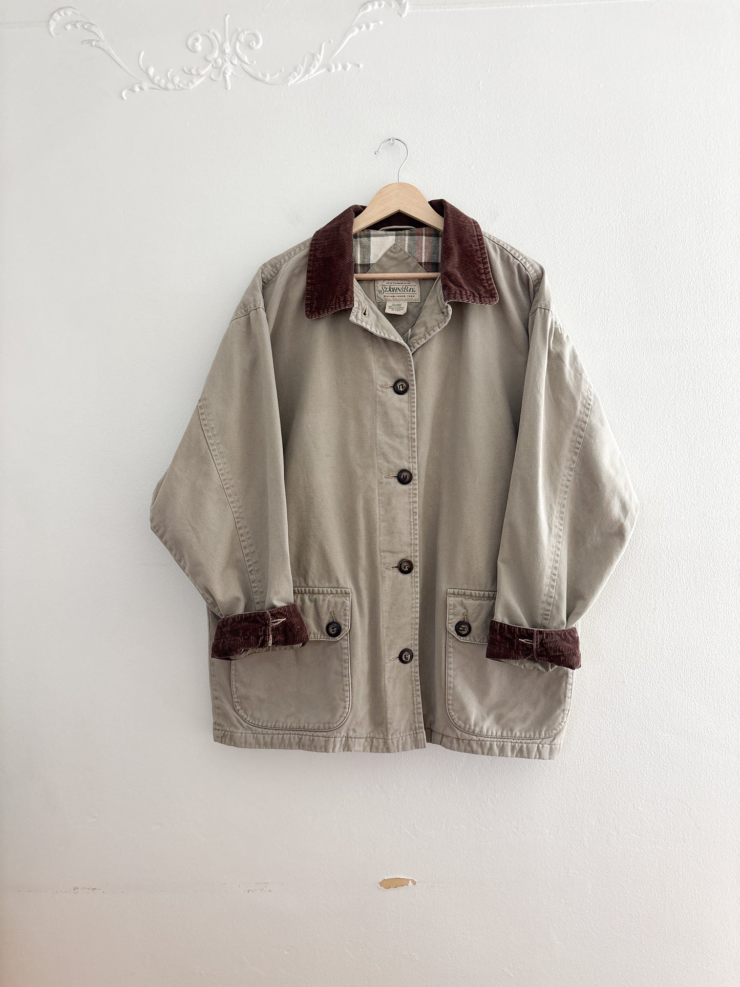 Vintage St. John’s Bay Chore Jacket (XL)
