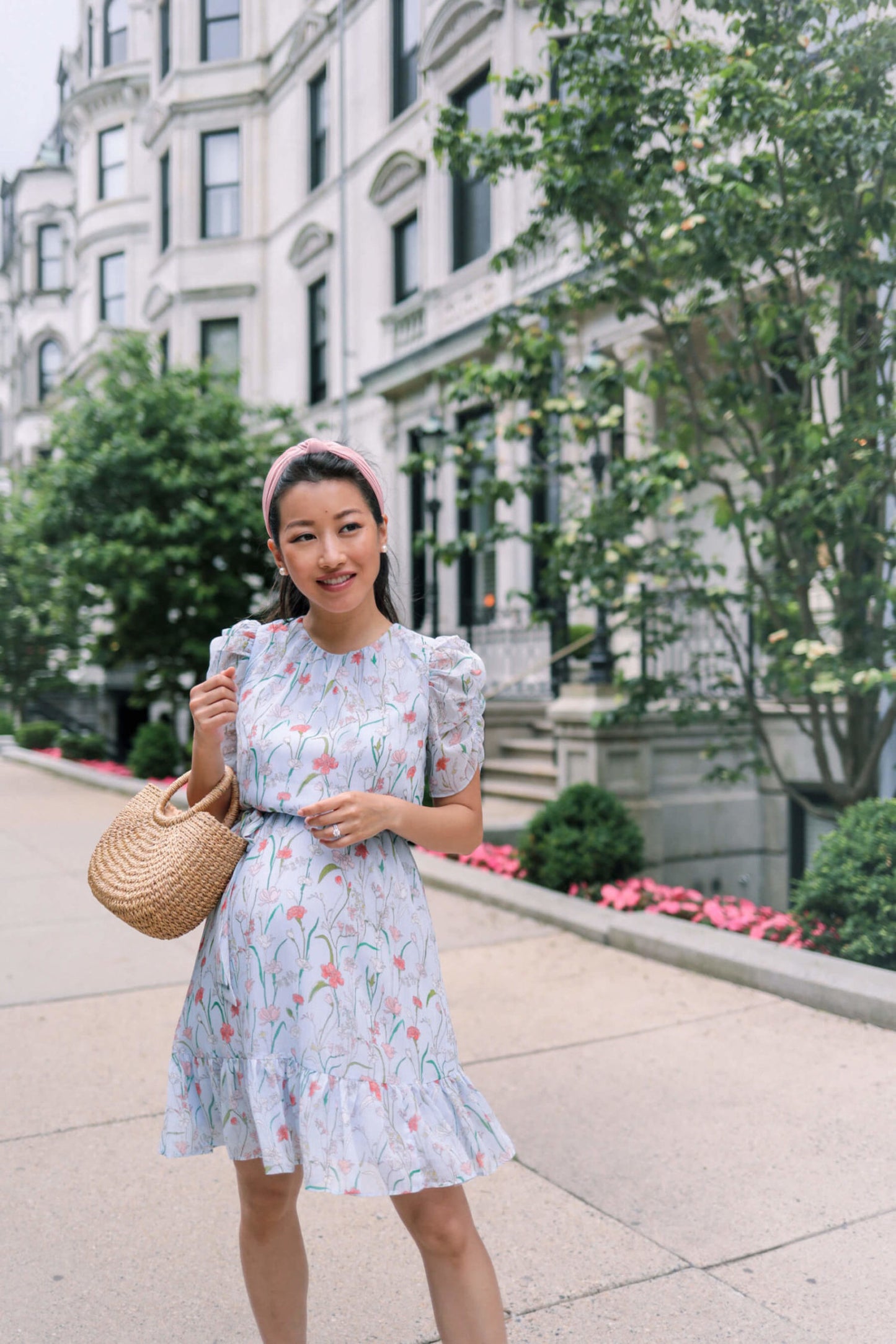 Banana Republic floral dress (S/M)