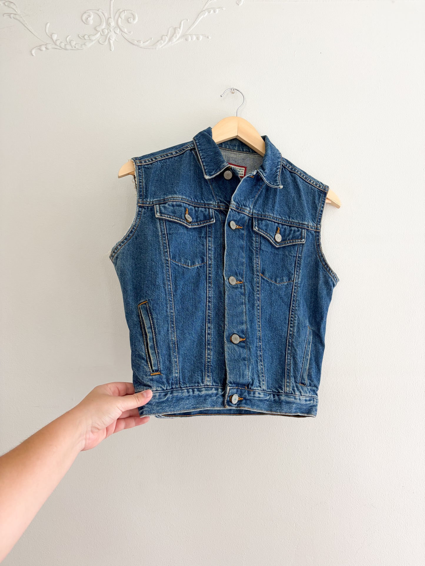 Vintage Old Navy Denim Vest (S/M)
