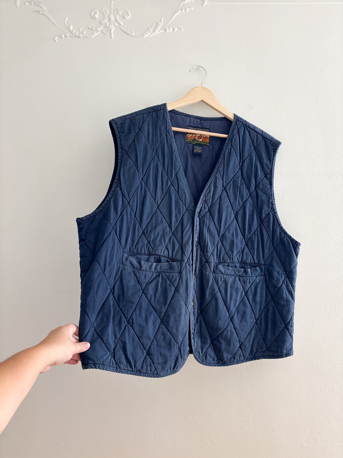 Vintage High Sierra Quilted Vest (XL)