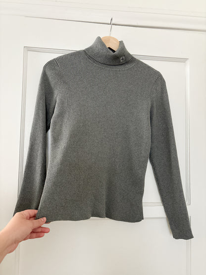 Vintage Ralph Lauren ribbed turtleneck (S)