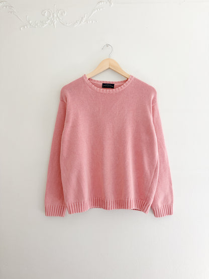 Vintage Charter Club Pink Cotton Sweater