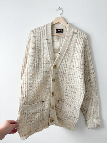 Vintage Speckled Cardigan
