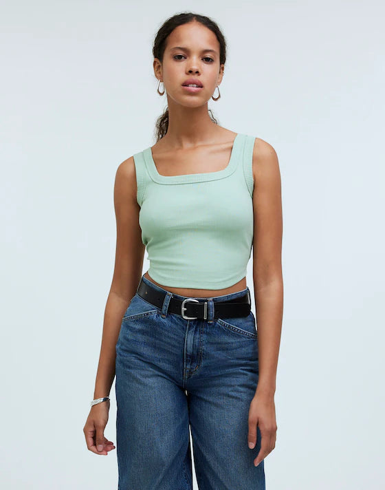 Madewell Ribbed Tank Top (L)