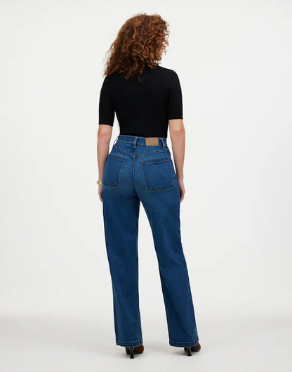 Madewell Curvy Emmett Wide Leg Jeans (33)