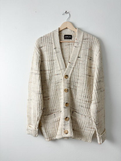 Vintage Speckled Cardigan