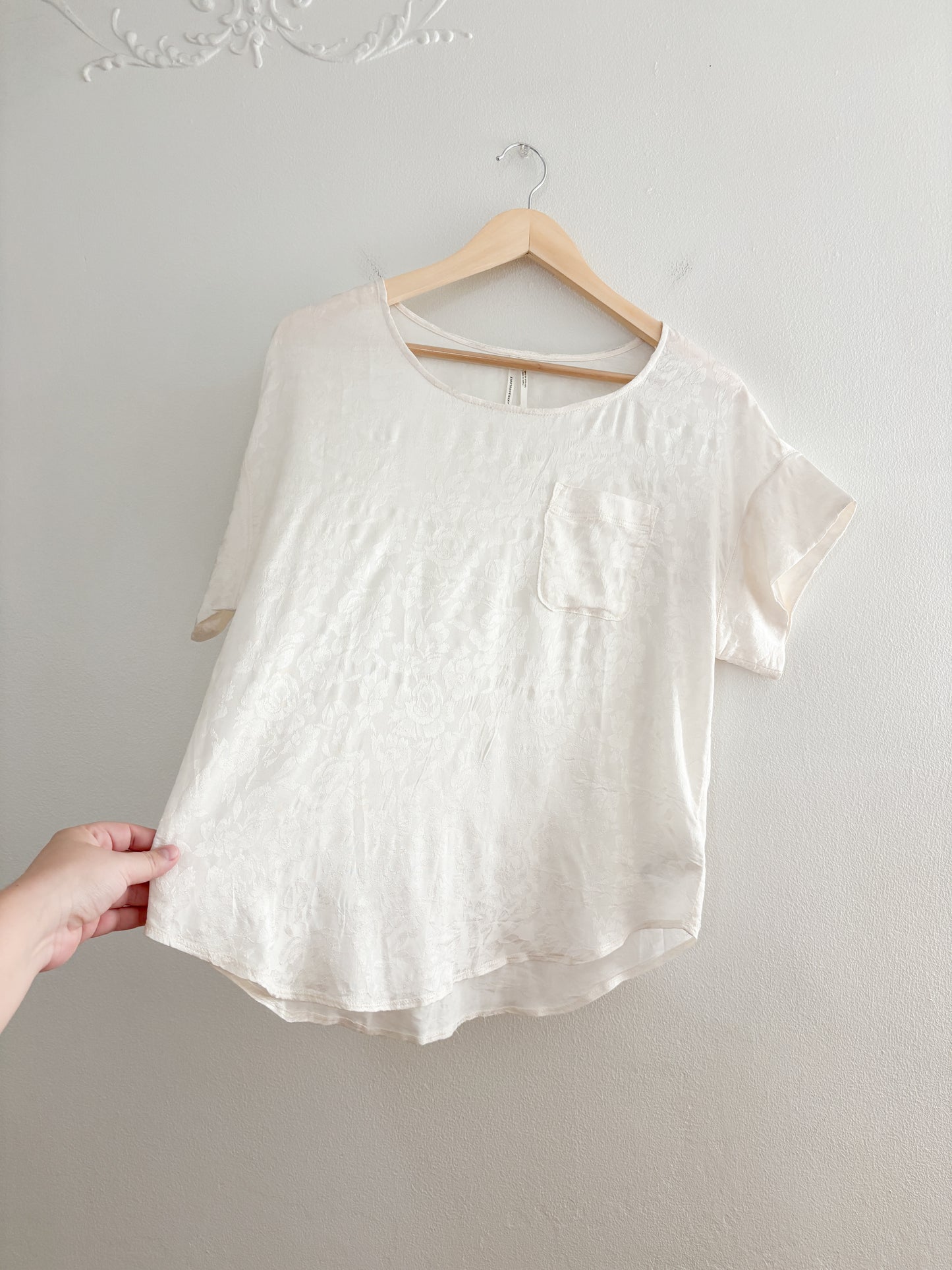 Anthropologie Carson Floral Blouse