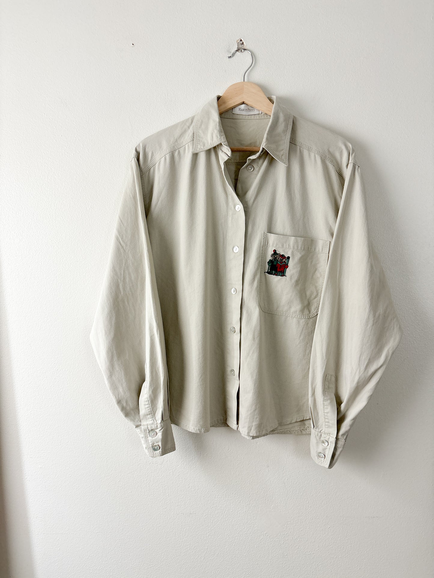 Vintage Teddy Ski button up