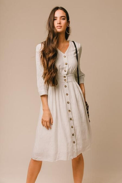Bohme Striped Dress (L)