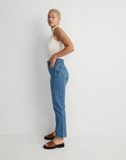 Madewell Curvy Perfect Vintage Straight Jeans