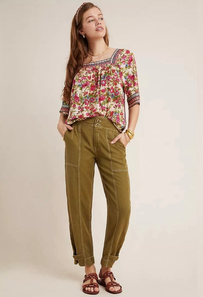 Anthropologie Jackson Tapered Utility Pants (10)