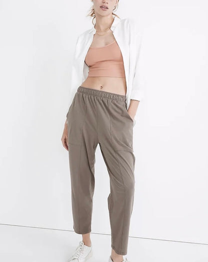 Madewell Seamed Tapered Lounge Pants (XL)