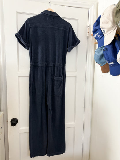 Alex Mill Benny Terry Cloth Jumpsuit (S)