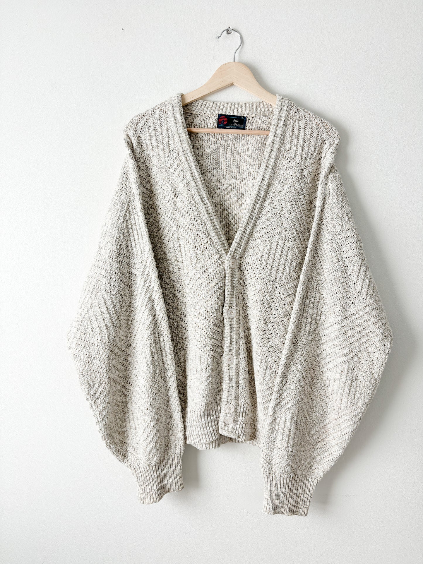 Vintage Oat Cardigan