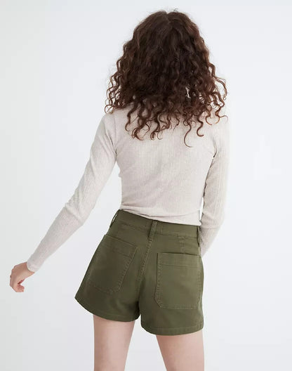 Madewell Perfect Vintage Fatigue Shorts (33)