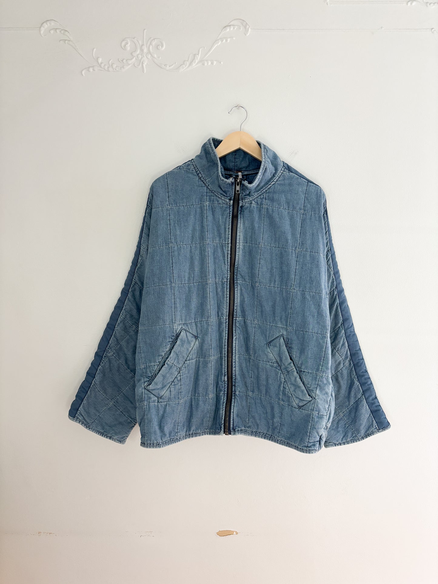 Free People Denim Dolman Jacket (L)
