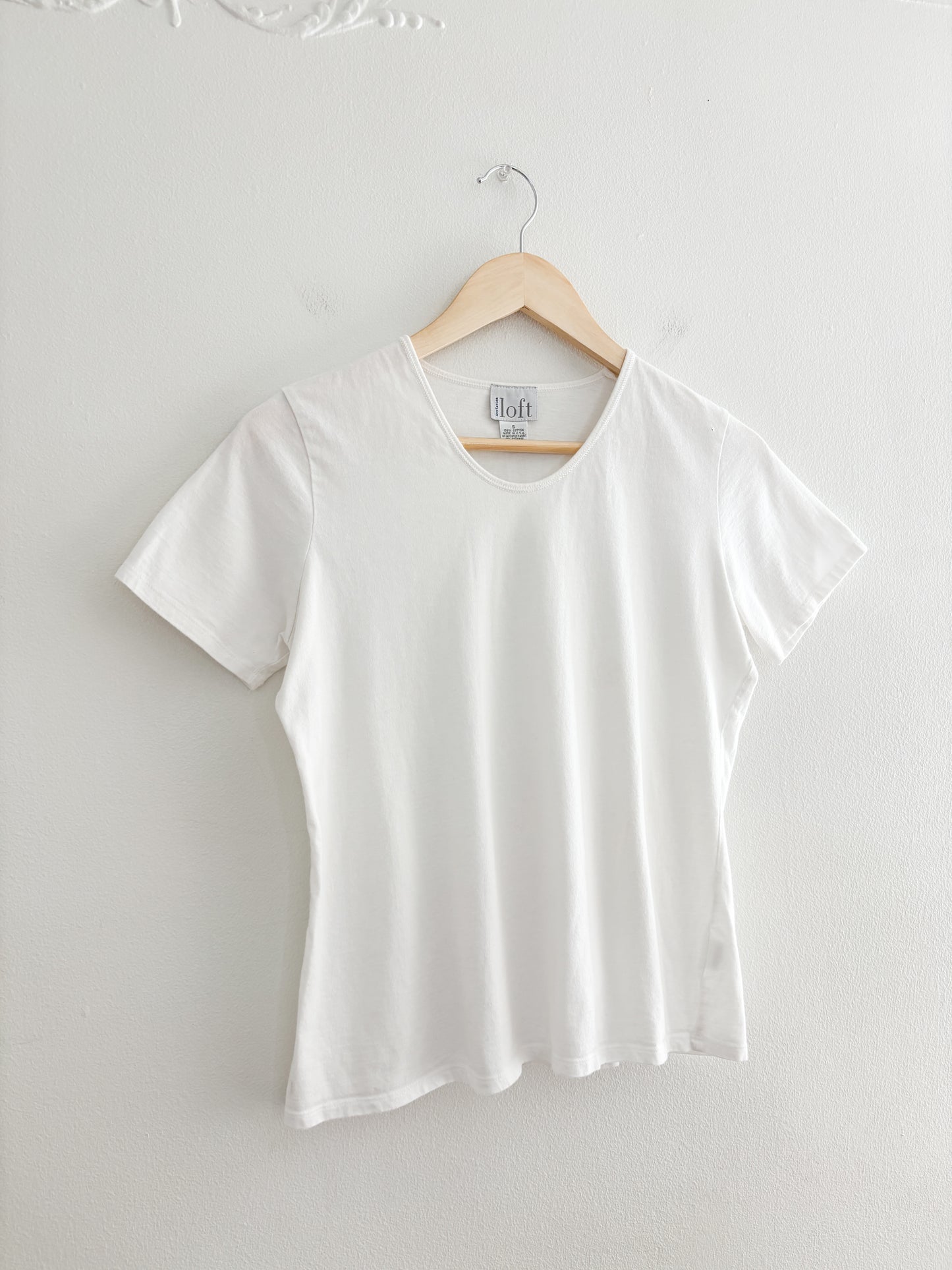 Vintage Ann Taylor Loft Cotton Tee (S)