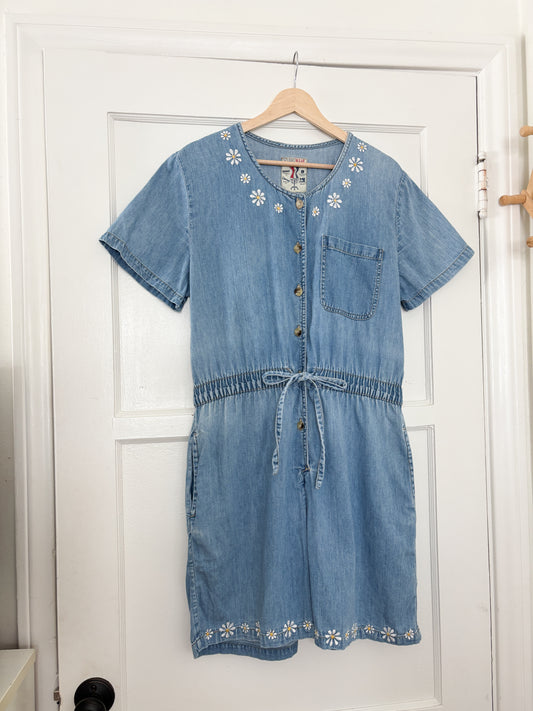 Vintage Daisy Romper (M)