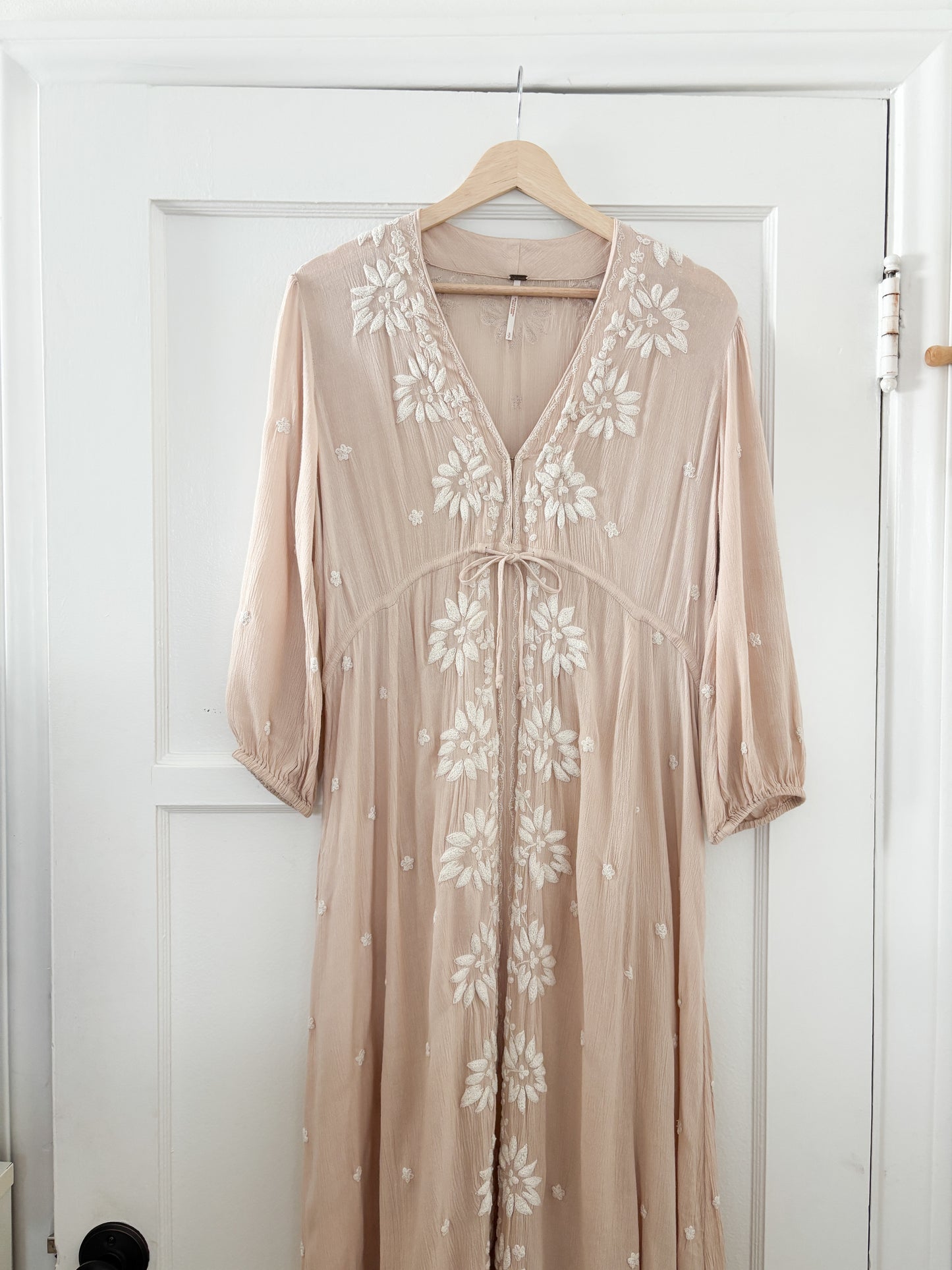 Free People Embroidered Fable Dress (S)