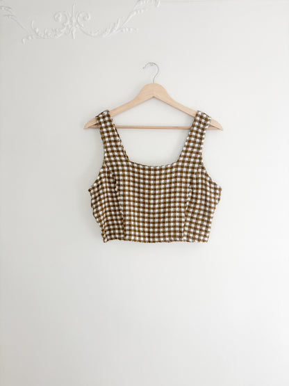 Carly Jean LA Gingham Set