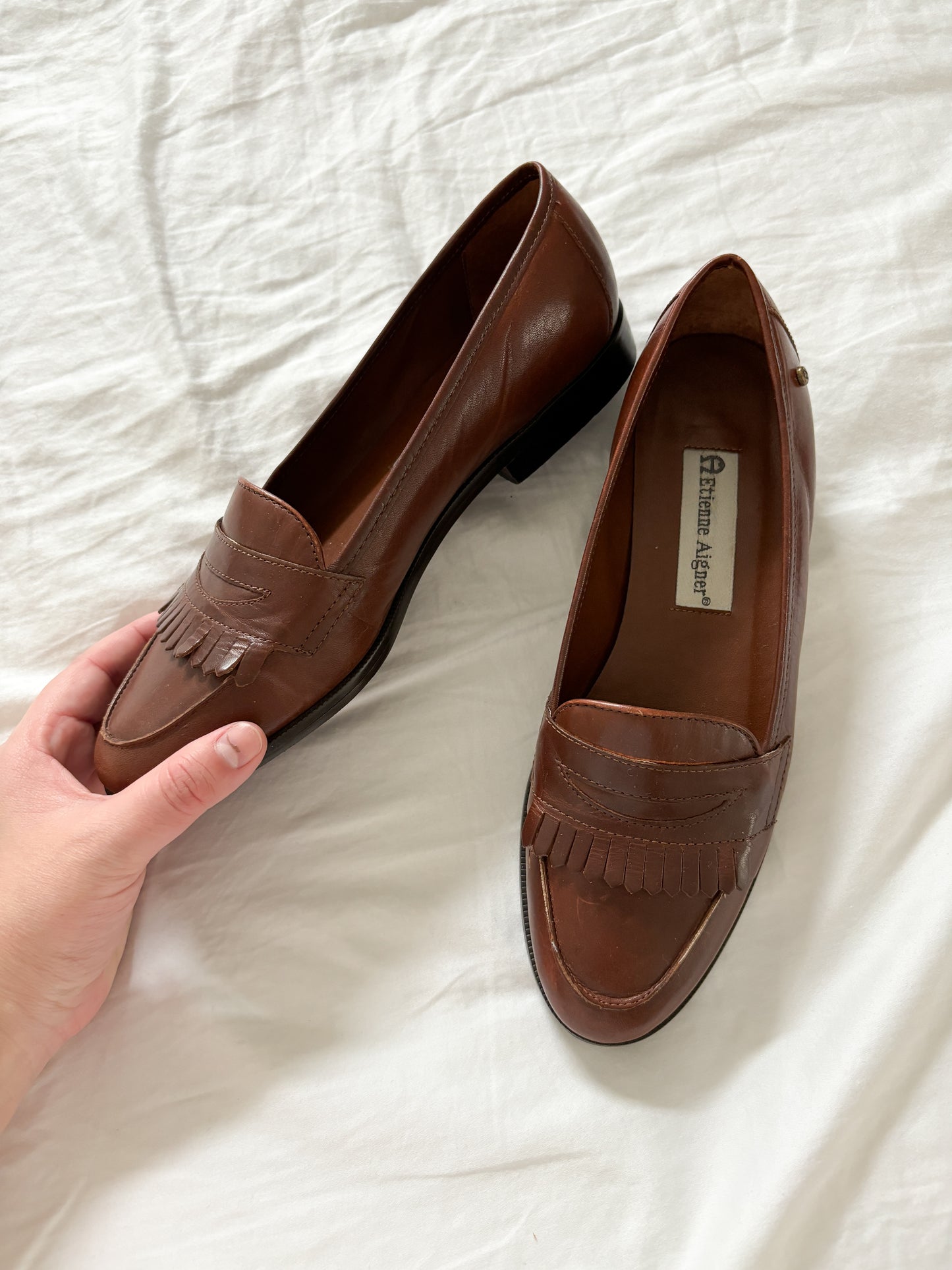 Vintage Leather Mules (7)