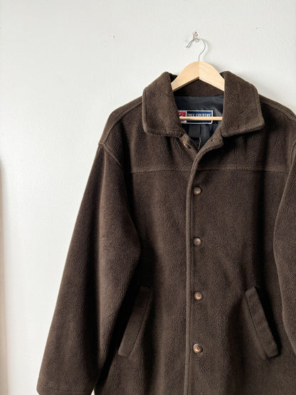 Vintage Brown Sherpa Coat